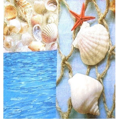 Декупаж серветки на морську тему (ПОШТУЧНО)
