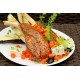 Манекен М'ясо гриль з овочами Тарілка 18см