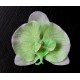 Шпилька для волосся орхідеї зелено-біла