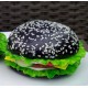Манекен гамбургер чорний блекбургер