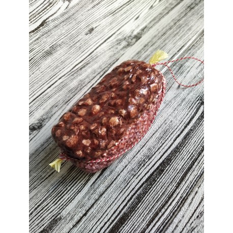 Муляж "М'ясний продукт "Спьяната Романа" сирокопчений" СМ