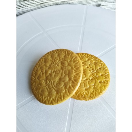 Муляж Печенье "Мария", 1 шт.