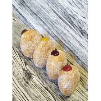 Муляж Тістечко з пудрою та джемом, 1 шт.